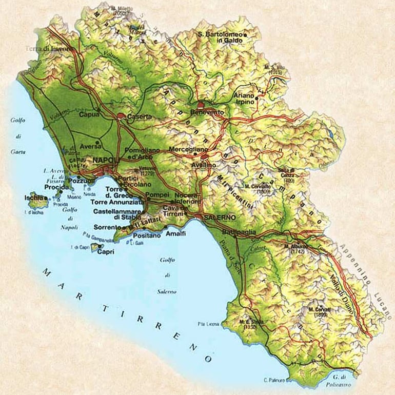 情迷義大利-坎帕尼亞（Campania）