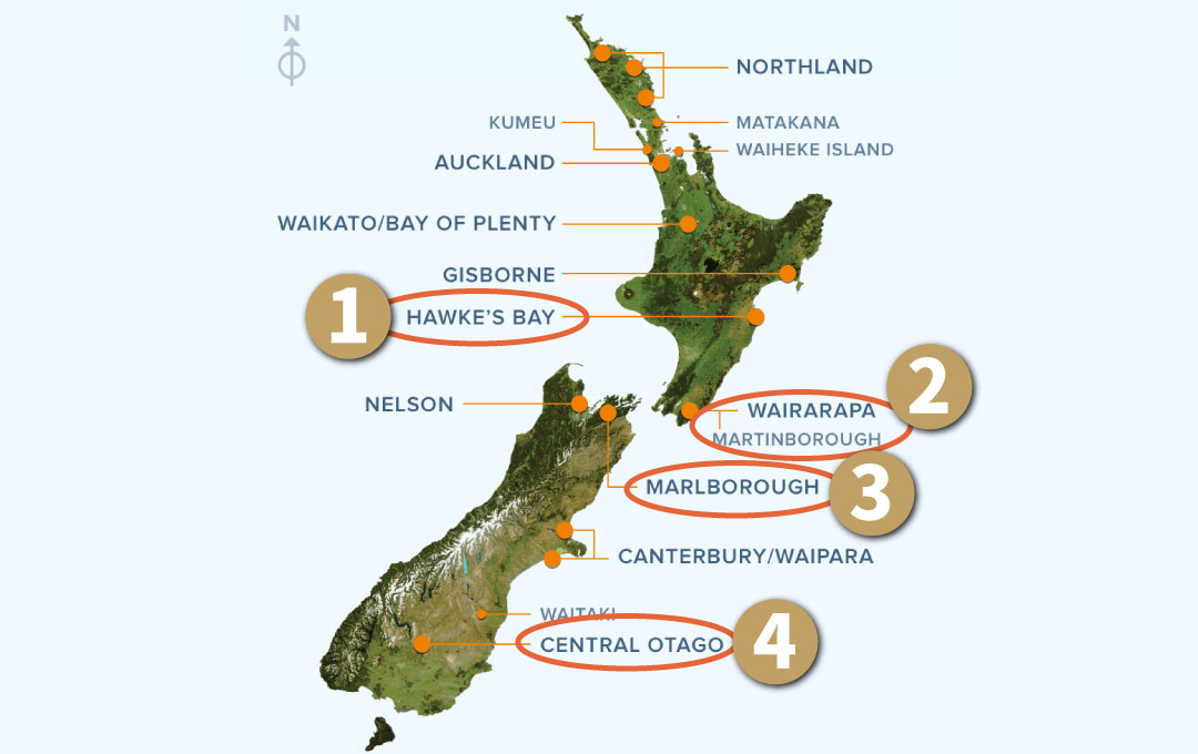 New Zealand map 紐西蘭地圖
